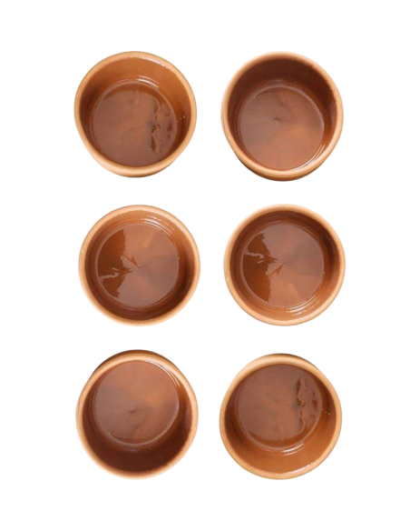 Lot De 6 Ramequin En Terre Cuite D12 Atmosphera