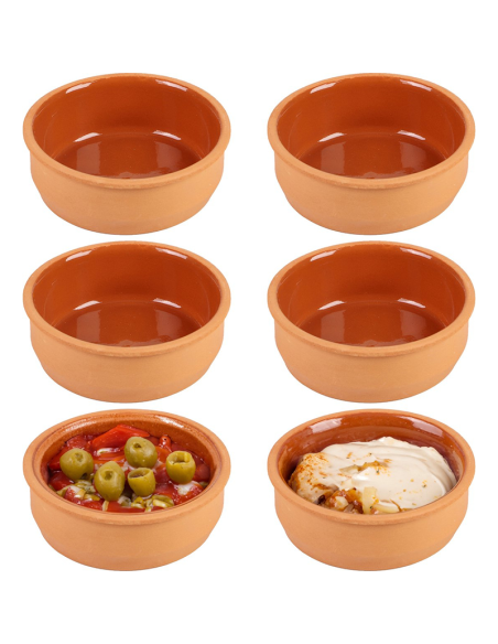 Lot De 6 Ramequin En Terre Cuite D12 Atmosphera