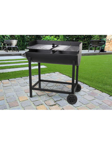 Barbecue À Charbon Sur Pieds Five