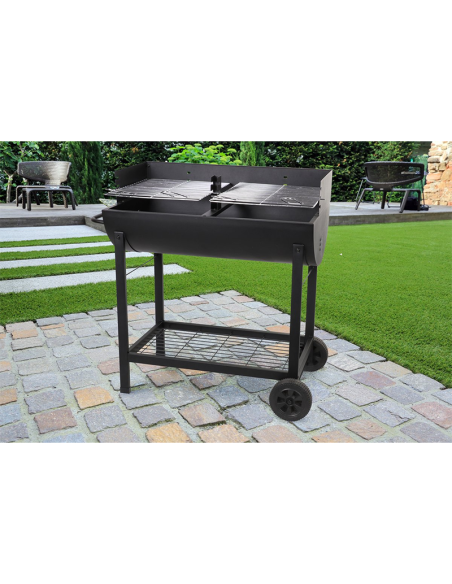 Barbecue À Charbon Sur Pieds Five