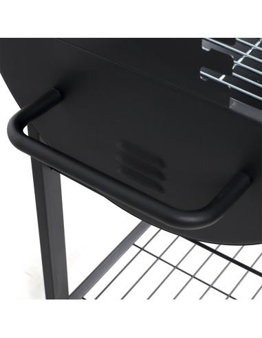 Barbecue À Charbon Sur Pieds Five