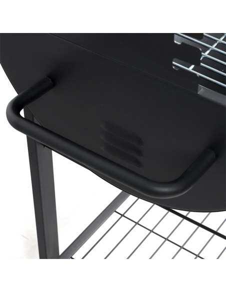 Barbecue À Charbon Sur Pieds Five