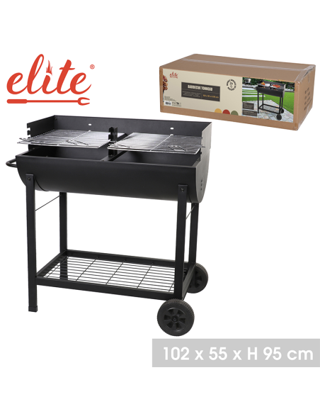 Barbecue À Charbon Sur Pieds Five