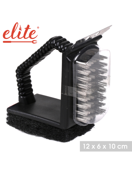 Brosse 3 En 1 Pour Grille De Barbecue Elite