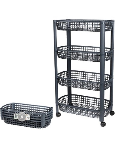 Desserte 4 Niveaux Liberty Midnight Bleu Five