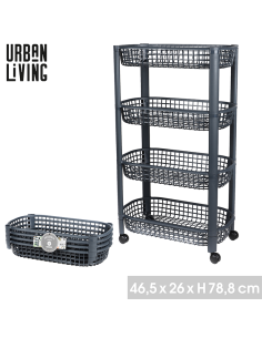 Desserte 4 Niveaux Liberty Midnight Bleu Five 2