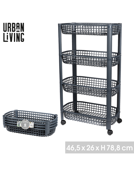 Desserte 4 Niveaux Liberty Midnight Bleu Five