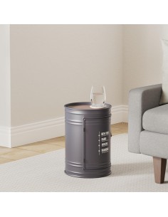 Table De Bar En Métal Noire Atmosphera 2