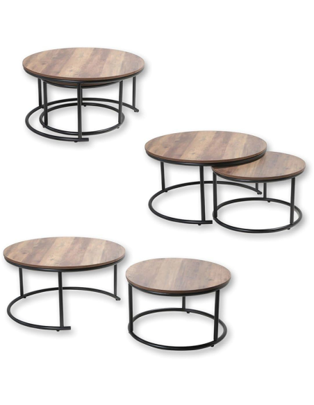 Set De 2 Tables Basse Joya Atmosphera