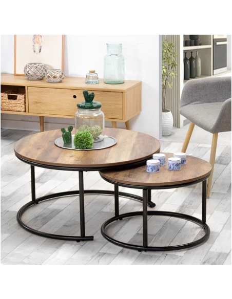 Set De 2 Tables Basse Joya Atmosphera