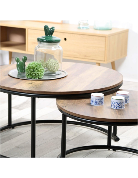 Set De 2 Tables Basse Joya Atmosphera
