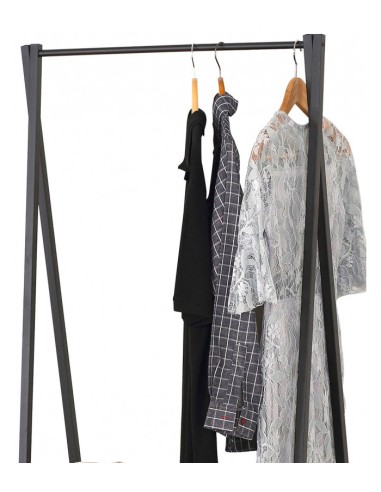 Penderie Avec 2 Étagères Noir Five