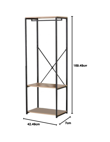 Penderie Avec 2 Étagères Colorado Five