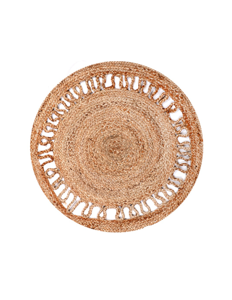 Tapis En Jute D90 Model 2 Naturel Atmosphera