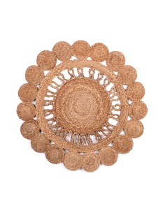 Tapis En Jute D90 Model 3 Naturel Atmosphera