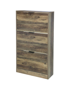 Meuble Range Chaussures 3 Tiroirs Joya Marron Five