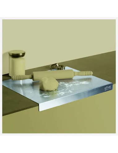 Planche À Pétrir 50x40 Inox Gris Five