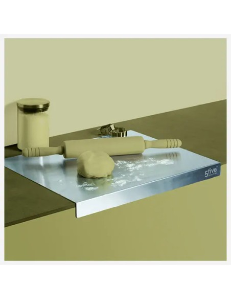 Planche À Pétrir 50x40 Inox Gris Five