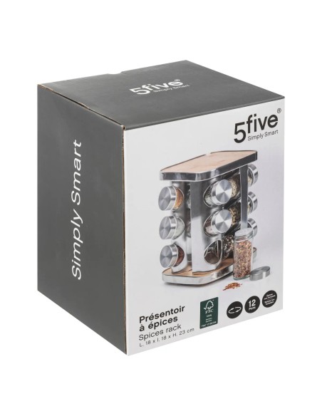Rack Rotatif 12 Pots A Épices Five