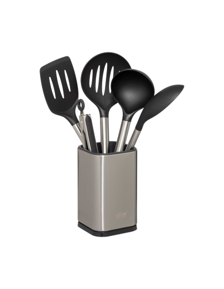 Lot De 5 Ustensiles De Cuisine En Inox Five