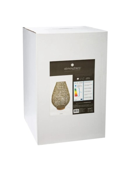 Lampe À Poser Etel H55 Beige Atmosphera