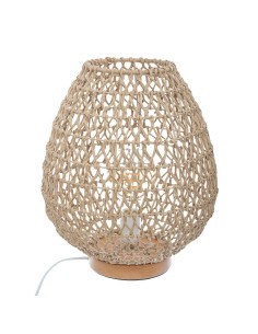 Lampe À Poser Etel H35 Beige Atmosphera