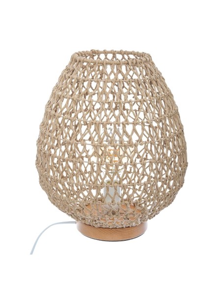 Lampe À Poser Etel H35 Beige Atmosphera