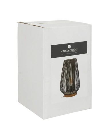 Lampe À  Poser Noda H40 Noire Atmosphera