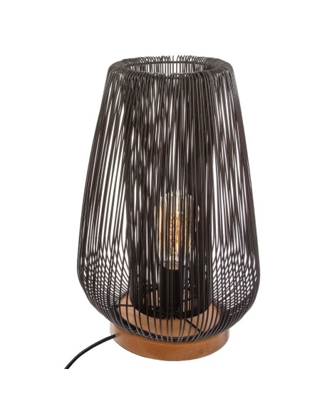 Lampe À  Poser Noda H40 Noire Atmosphera