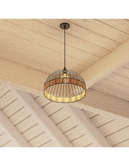 Suspension Filaire Suwa D35 Noir Atmosphera