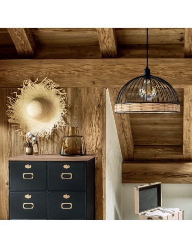 Suspension Filaire Suwa D35 Noir Atmosphera