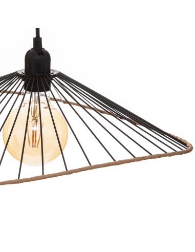 Suspension Alara D45 Noir Atmosphera