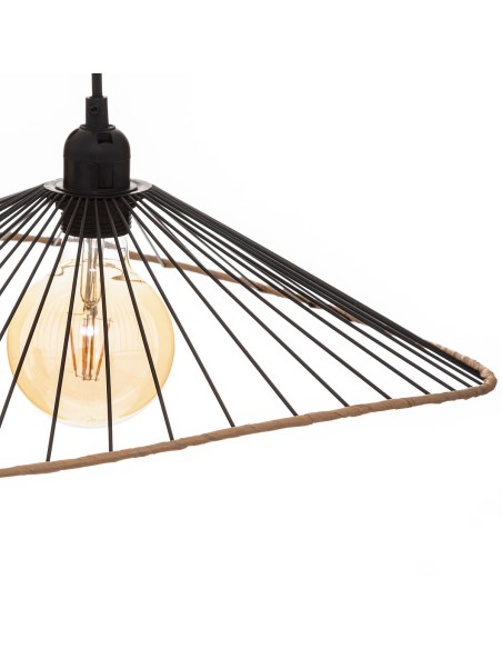 Suspension Alara D45 Noir Atmosphera