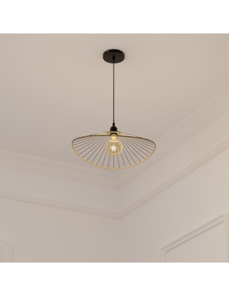 Suspension Alara D45 Noir Atmosphera