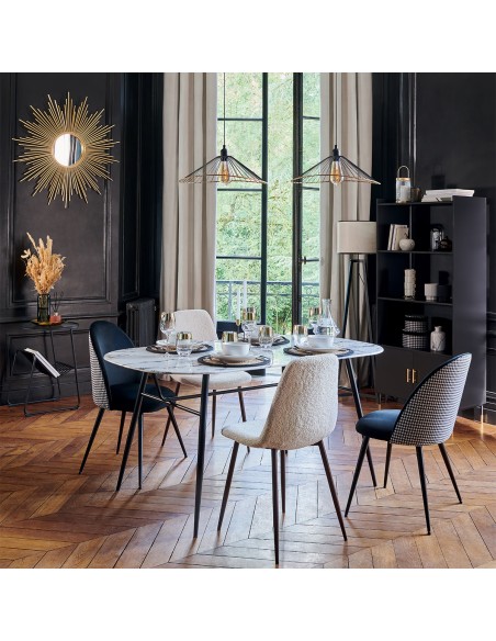 Suspension Alara D45 Noir Atmosphera