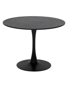 Table À Dîner Elias D100 Noire Atmosphera