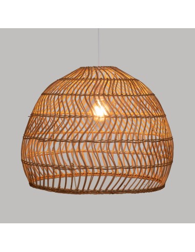 Suspension Joy D58 En Rotin Naturel Atmosphera