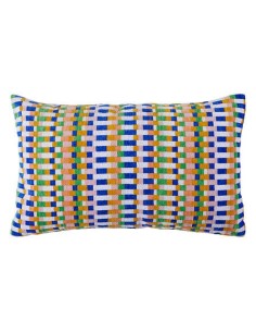 Coussin Décoratif Jacquard Disso 30x50 Multicolore Atmosphera