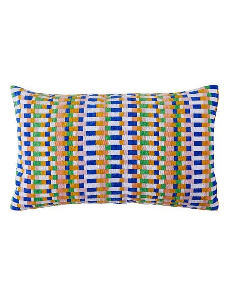 Coussin Décoratif Jacquard Disso 30x50 Multicolore Atmosphera