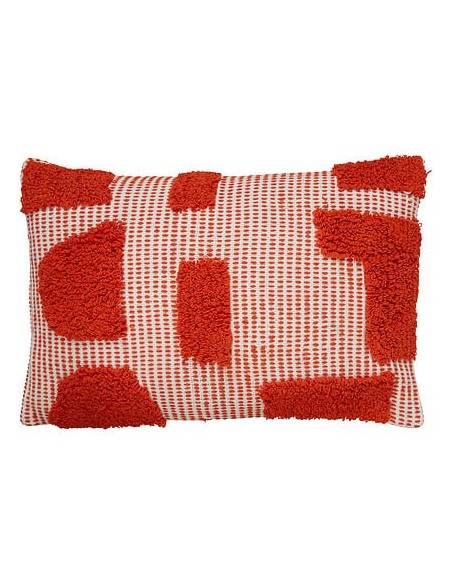 Coussin Décoratif Poppy 38x58 Orange Atmosphera