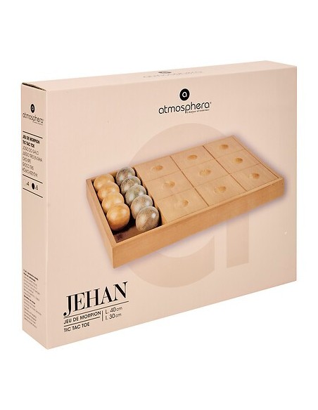 Jeu De Morpion Jehan Marron Atmosphera