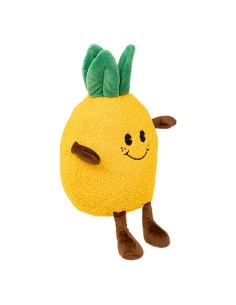 Peluche Ananas Andrease H26 Jaune Atmosphera For Kids