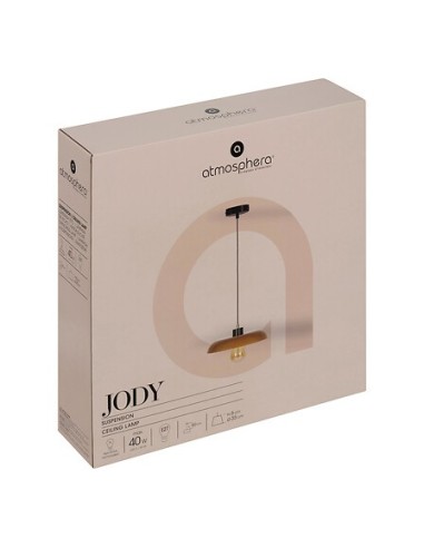 Suspension Jody D35 En Verre Ambre Atmosphera