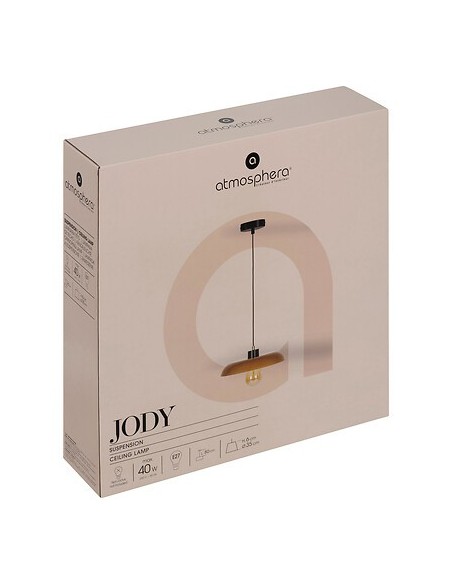 Suspension Jody D35 En Verre Ambre Atmosphera