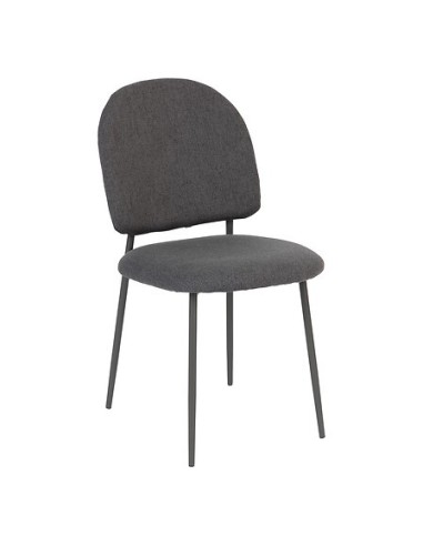 Lot De 4 Chaises De Table Kamili Gris Atmosphera