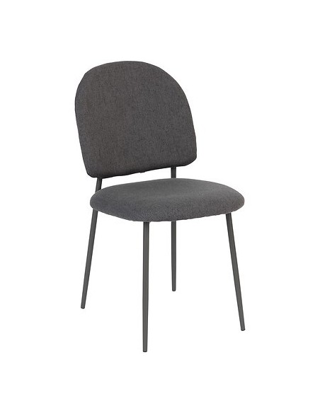 Lot De 4 Chaises De Table Kamili Gris Atmosphera