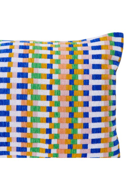 Coussin Décoratif Jacquard Disso 30x50 Multicolore Atmosphera