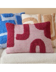 Coussin Décoratif Poppy 38x58 Violet Atmosphera 2