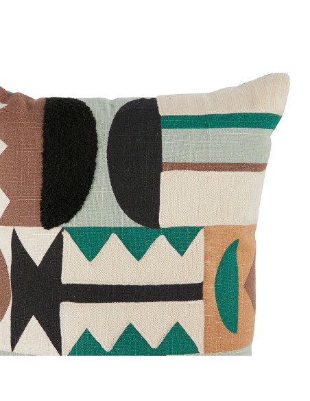 Coussin Décoratif Brodé Malakite 30x50 Vert Atmosphera