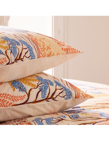 Parure De Lit Imprimée Walaa 240x220 Beige Atmosphera